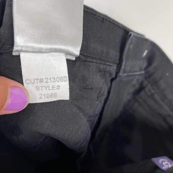 NYDJ Not Your Daughter's Jeans Cropped Capri Jeans Black Women's Size 4 - Picture 8 of 10